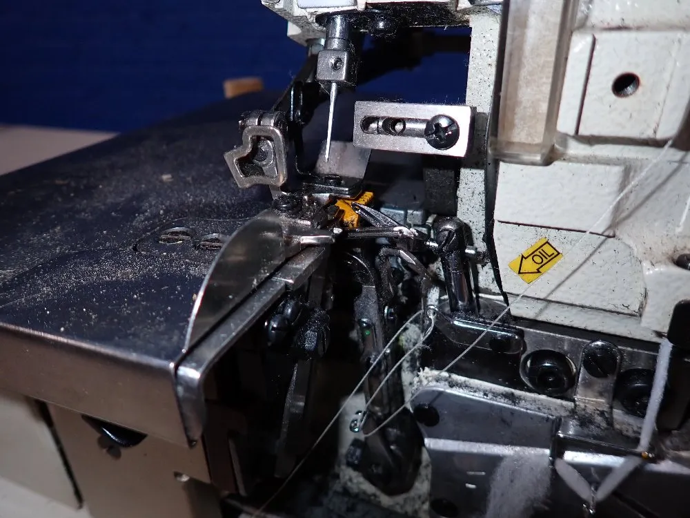Typical Overlock Sewing Machine