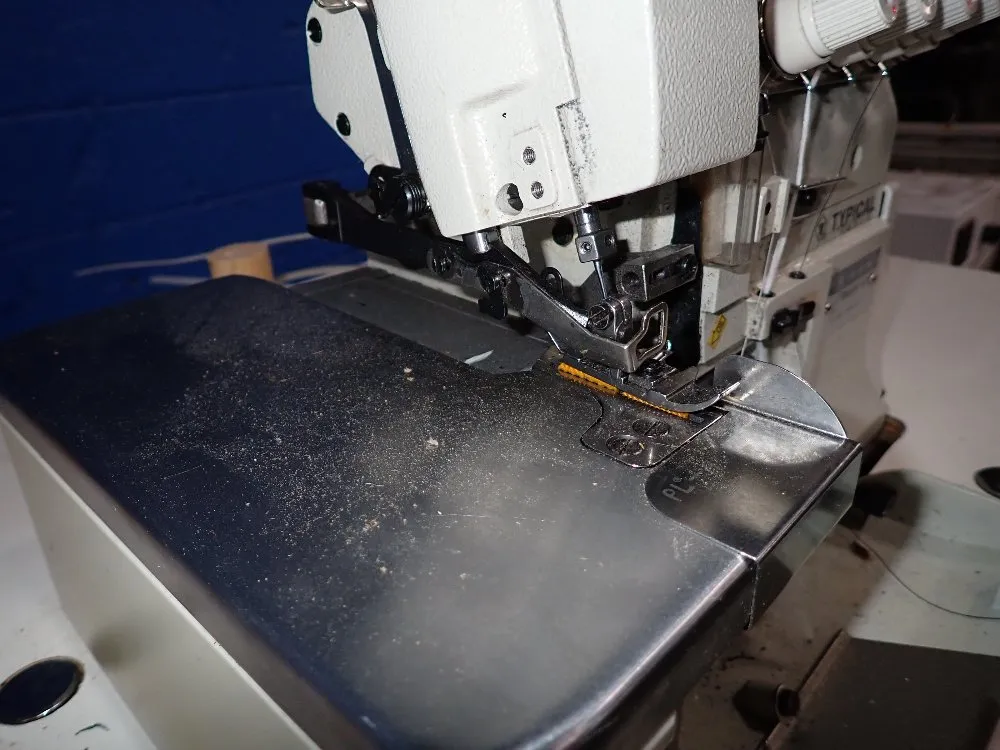 Typical Overlock Sewing Machine