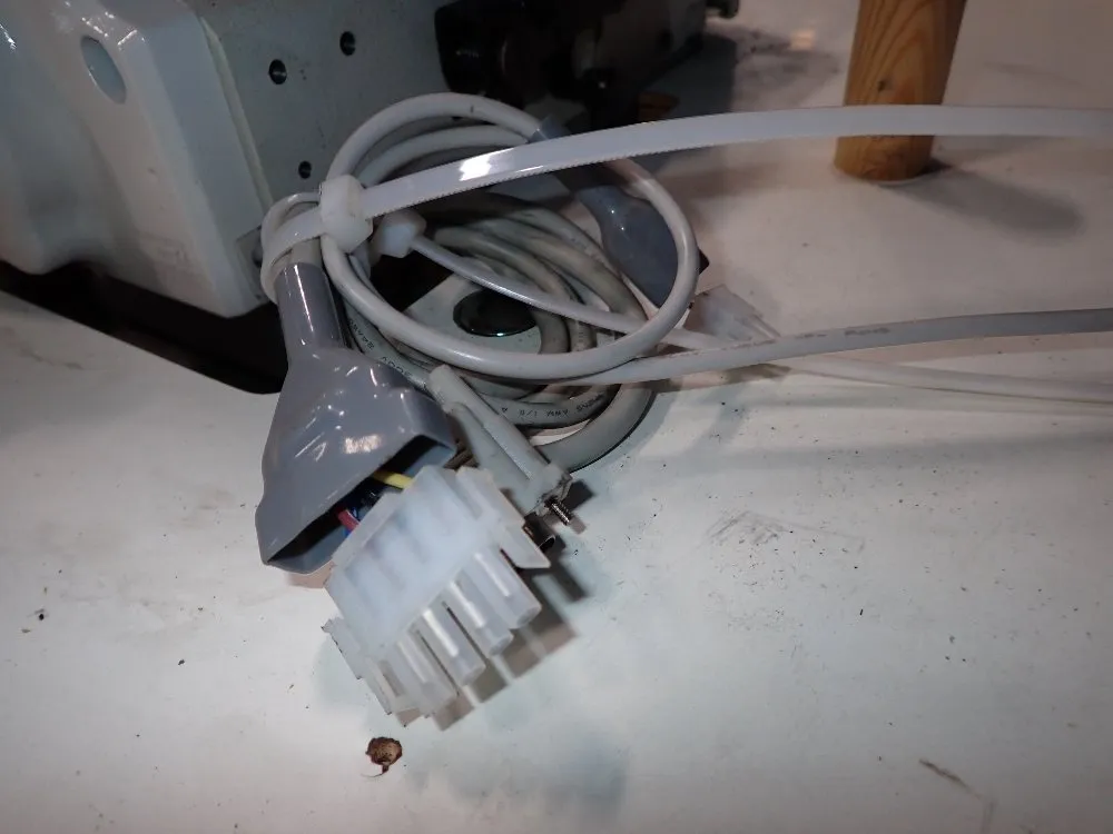 Typical Overlock Sewing Machine