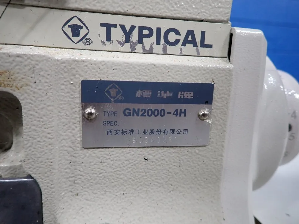 Typical Overlock Sewing Machine