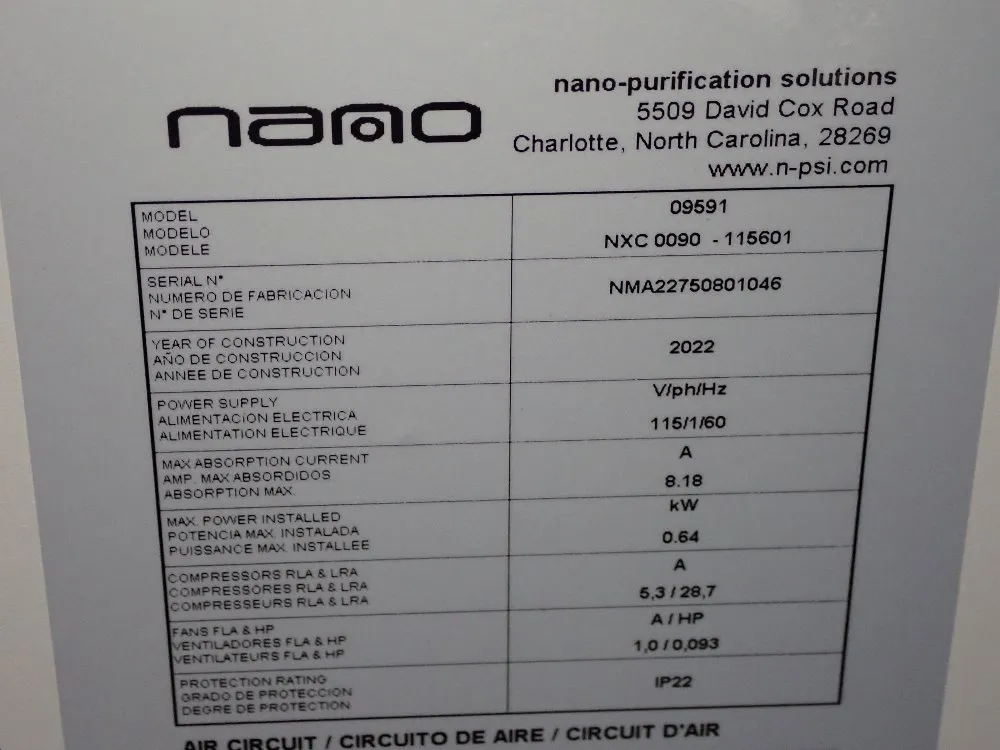 Namo Chiller - Nxc 0090-115601