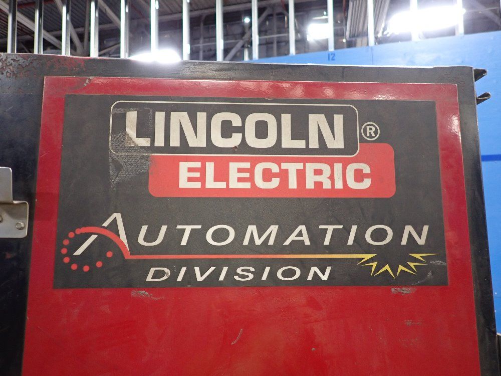 Fanuclincoln Electric 2005 Fanuclincoln Electric Arc Mate 100ib6s Robot Welding Cell