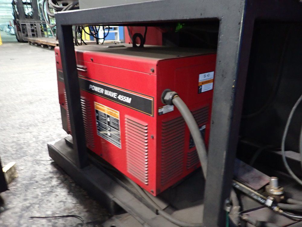 Fanuclincoln Electric 2007 Fanuclincoln Electric Arc Mate 100ibe Robot Welding Cell