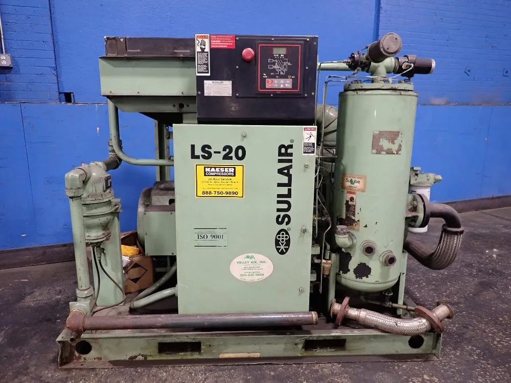 Sullair 100 Hp Ls20-100h/a/sul Air Compressor - Ls20-100h/a/sul