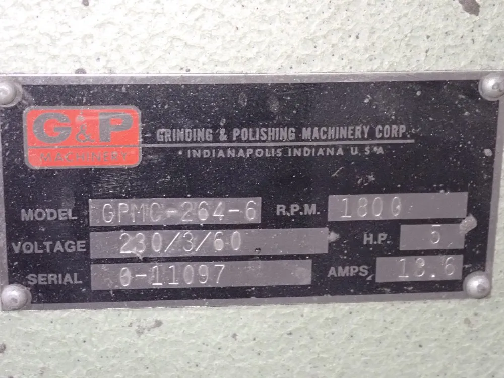 Gp Machinery 6" X 100" Stroke Sander - Gpmc-264-6