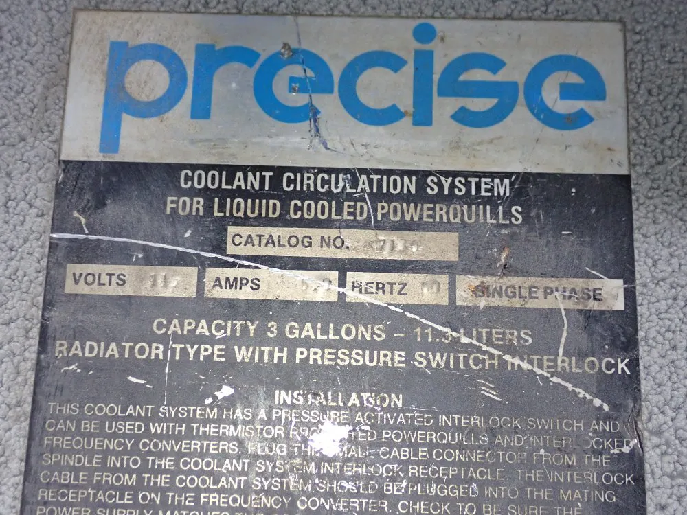 Precise Coolant Circulation System