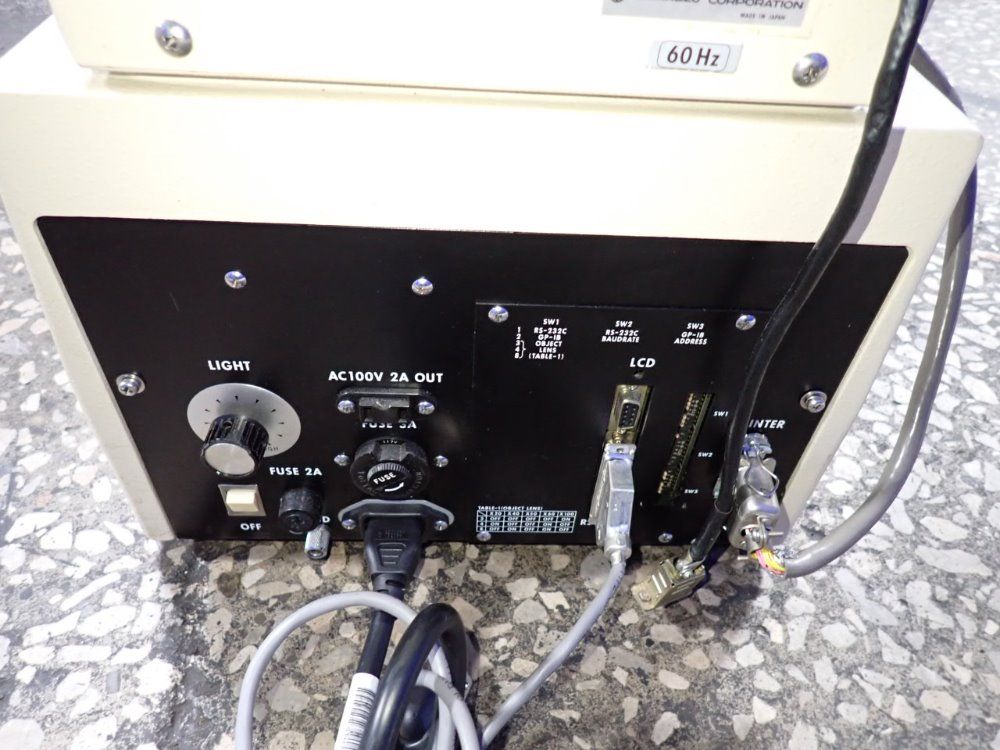 Shimadzu Corporation 1993 Shimadzu Corporation Hsv-20 Hardness Tester - Hsv-20