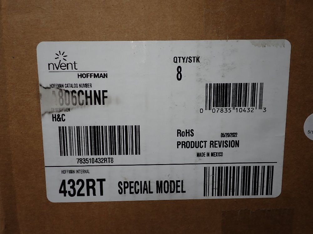 Nvent Aprox. 5 1/2" X 7 1/2" X 3" Electrical Enclosures - A806chnf