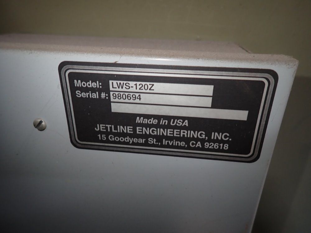 Jetline Engineering Inc 120" Seam Welder - Lws-120z