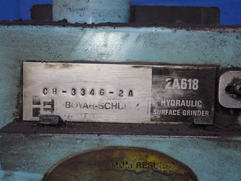Boyarschultz Surface Grinder