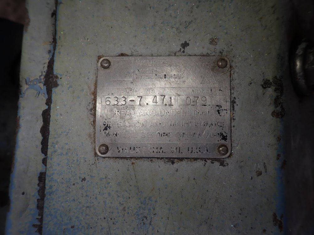 Waukesha 10 Hp Pump - 079