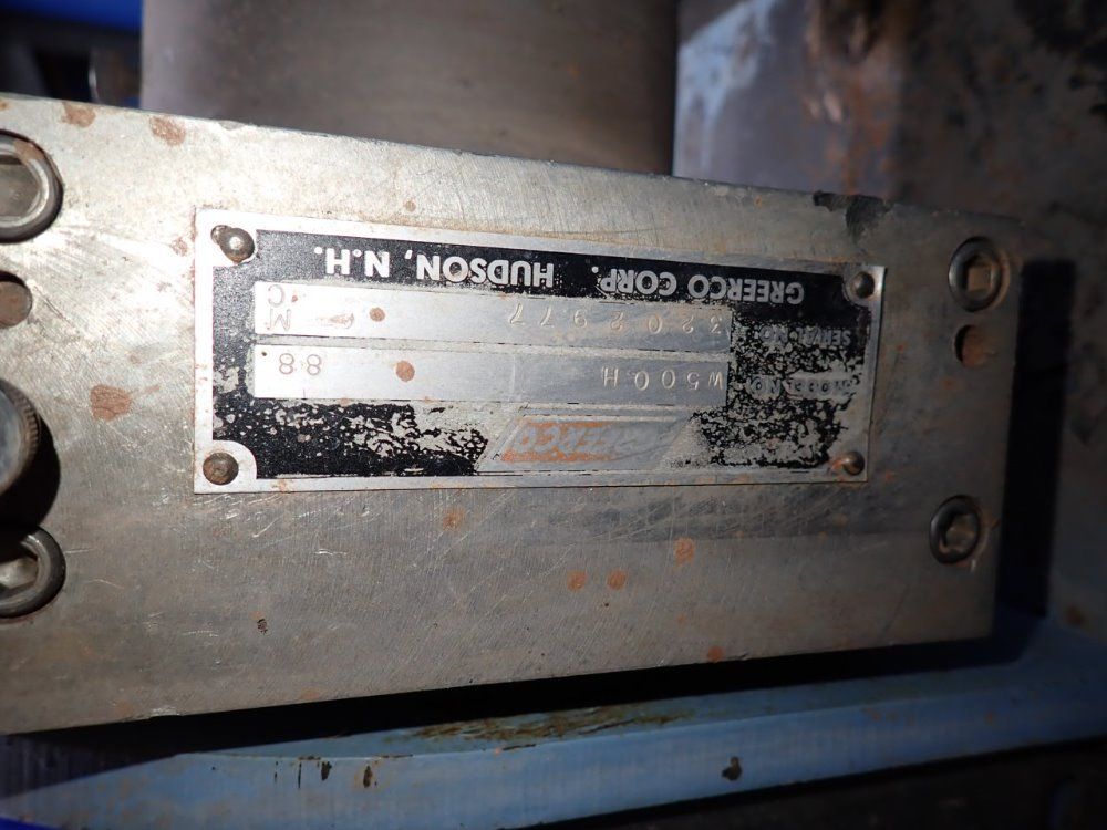 Greerco Corp 10 Hp Pump - W500h