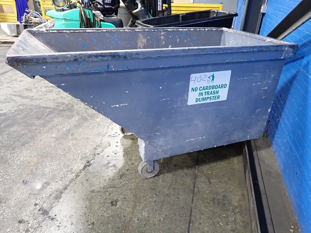 80"36"x36" Self Dumping Hopper