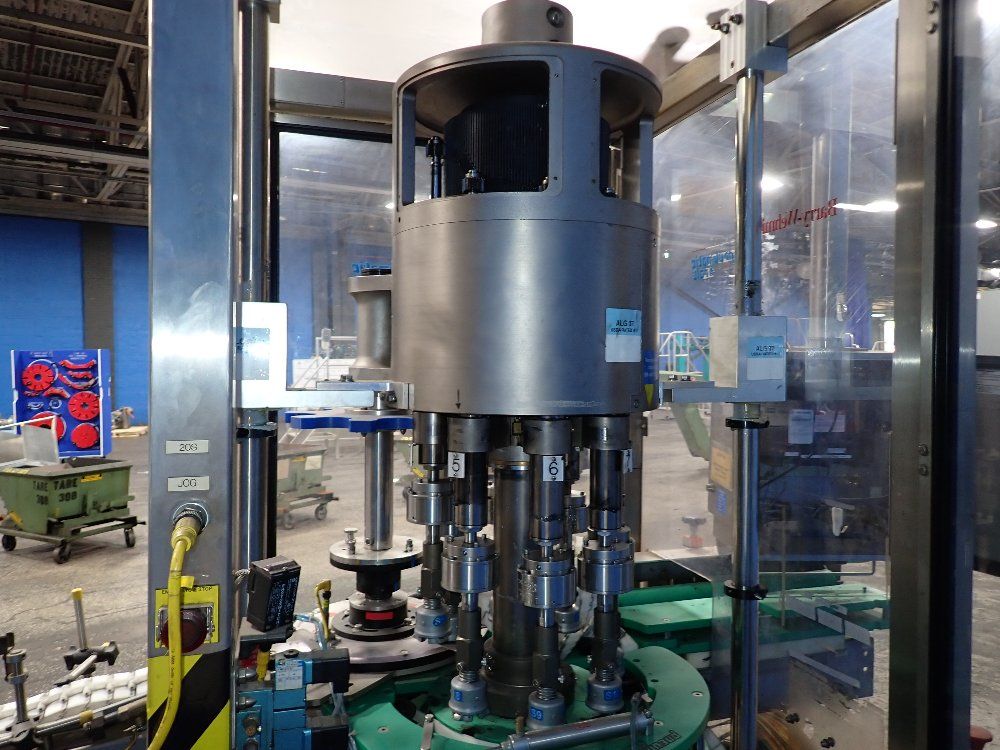 Barry-wehmiller 8-head Rotary Snap Capper - Mc308-8