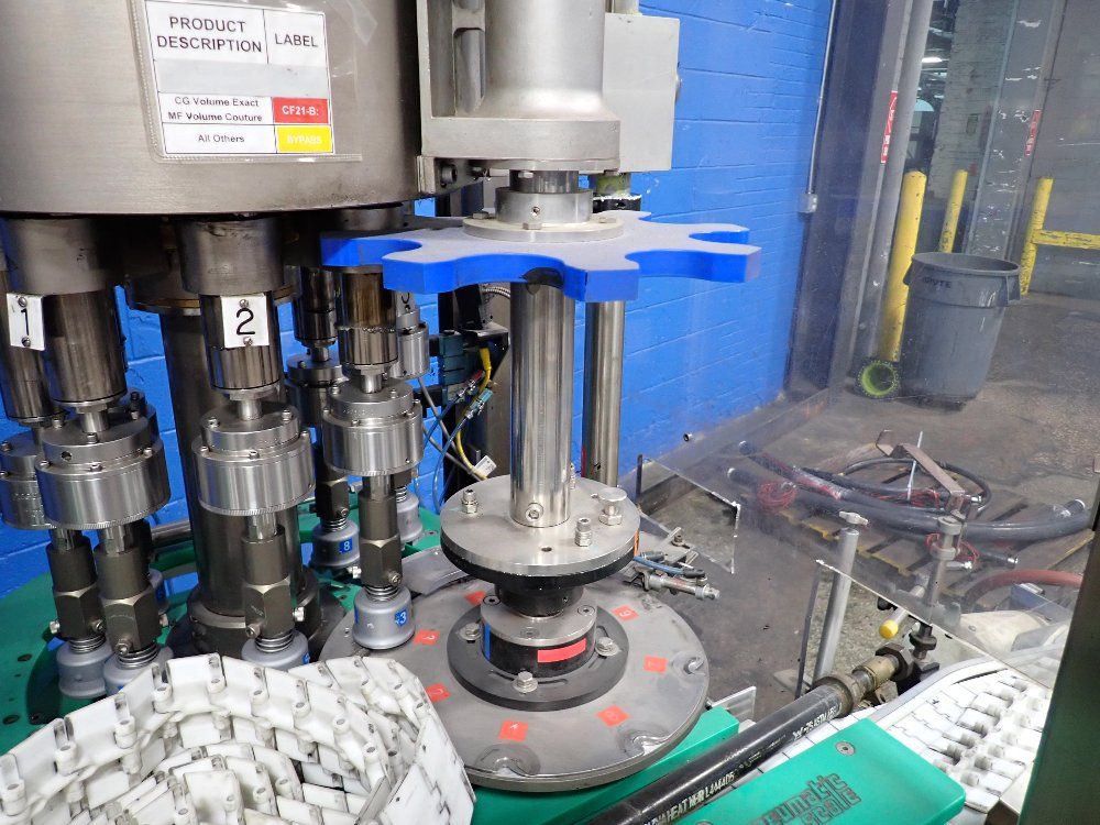 Barry-wehmiller 8-head Rotary Snap Capper - Mc308-8