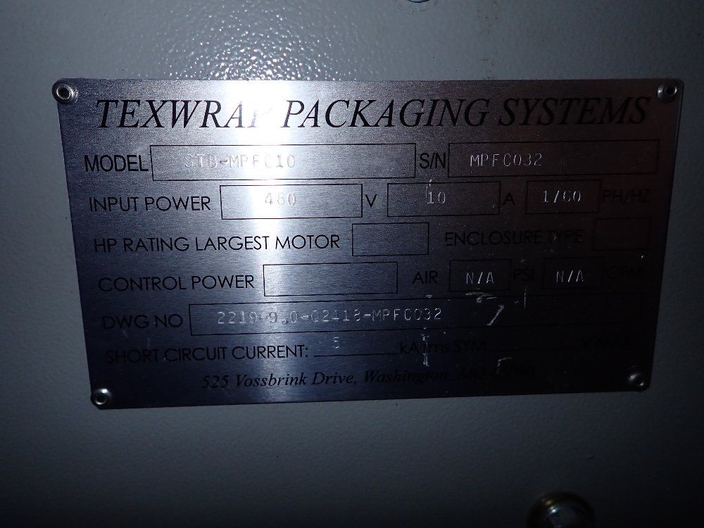 Texwrap Wrapping Machine - Stb-mpfc10