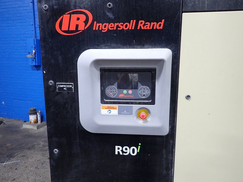 Ingersoll Rand 125 Hp Rotary Screw Air Compressor - R90i-a125