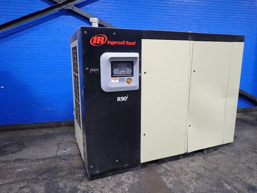 Ingersoll Rand 125 Hp Rotary Screw Air Compressor - R90i-a125