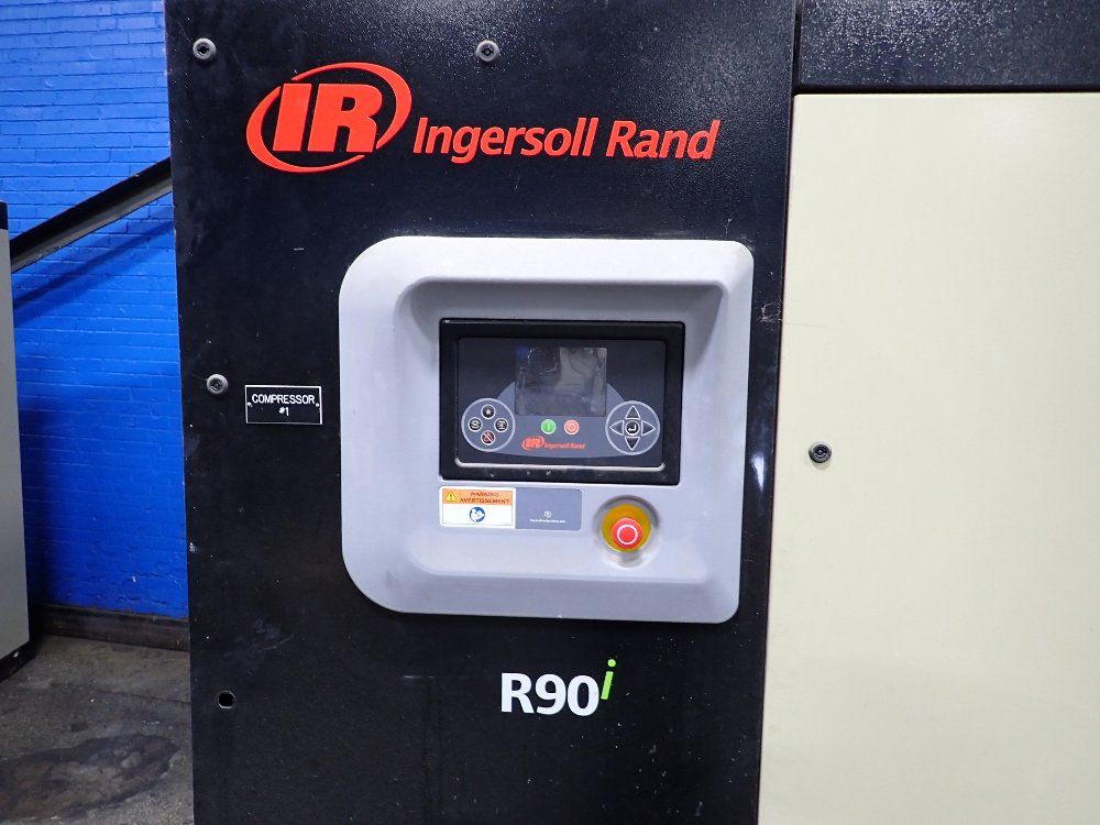 Ingersoll Rand 125 Hp Rotary Screw Air Compressor - R90i-a125
