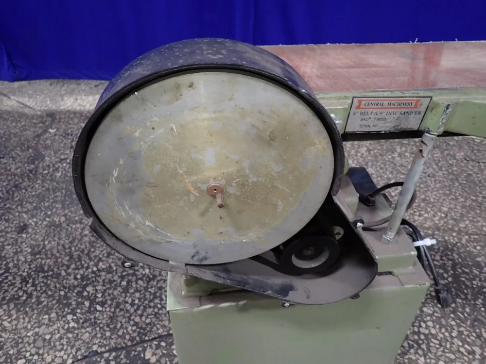 Central Machinery 6"x9" Belt & Disc Sander - T6852