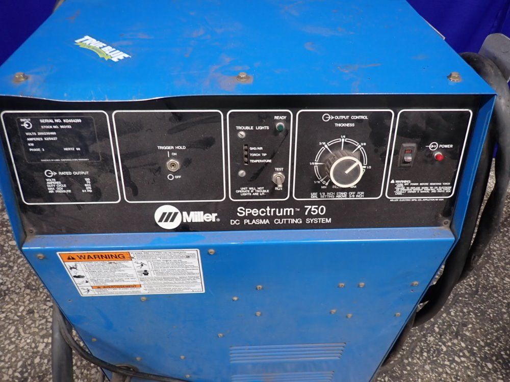 Miller Dc Plasma Cutting System