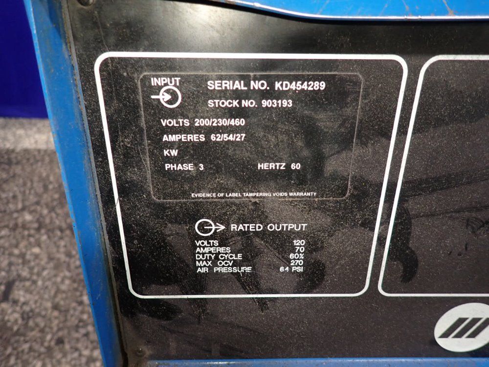 Miller Dc Plasma Cutting System