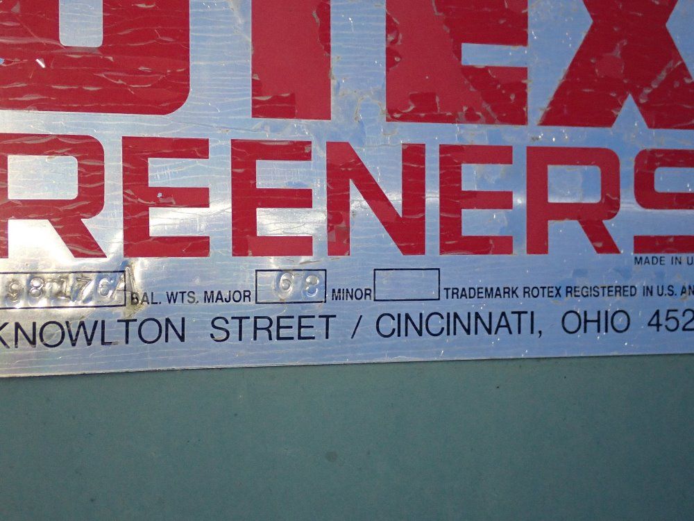 Rotex Screeners 21" X 48" Screener - 12aaasl