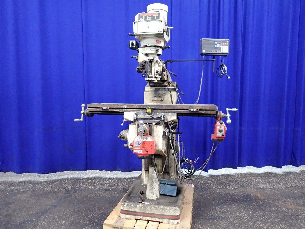 Jet 9" X 49" Vertical Mill - Jtm-4vs