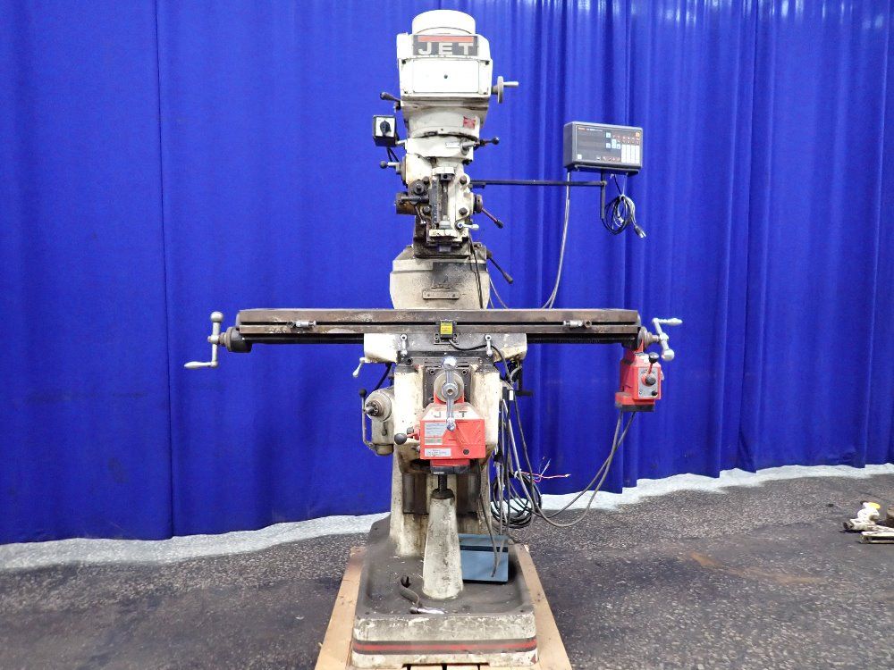 Jet 9" X 49" Vertical Mill - Jtm-4vs