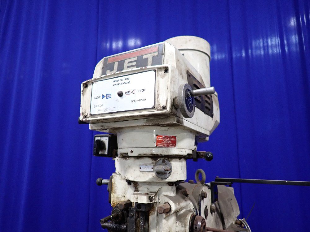 Jet 9" X 49" Vertical Mill - Jtm-4vs