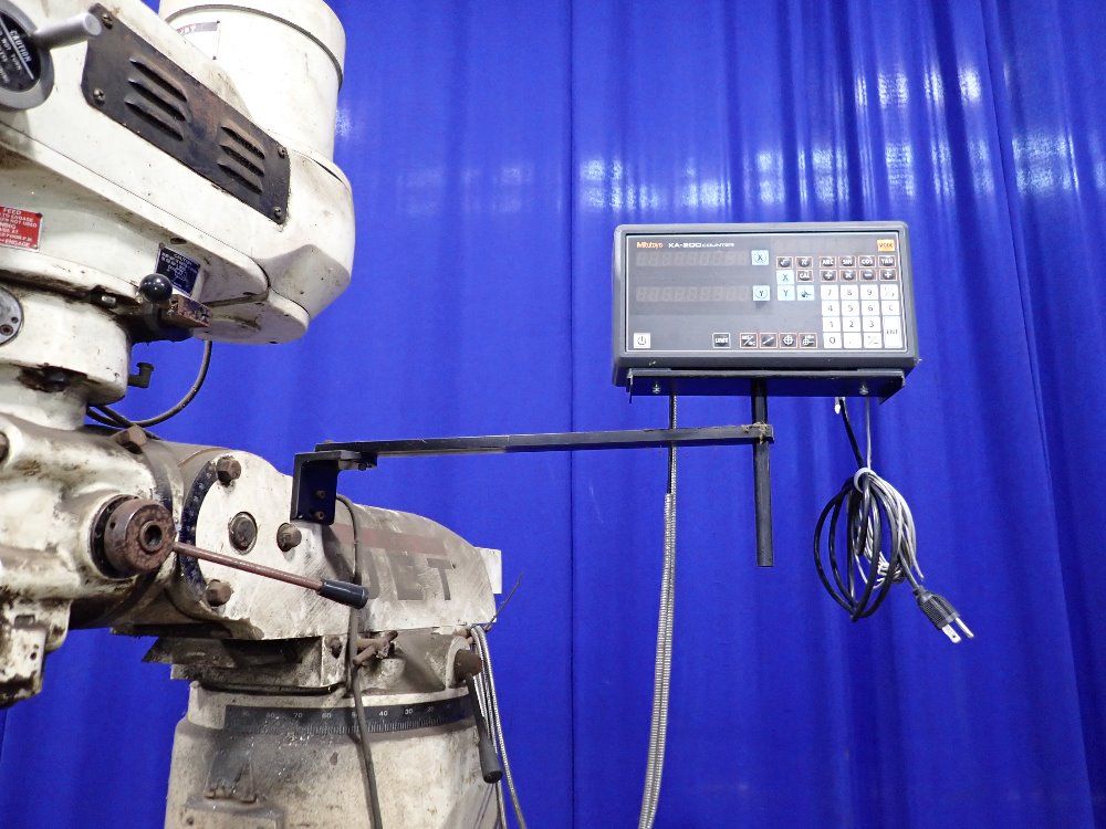 Jet 9" X 49" Vertical Mill - Jtm-4vs