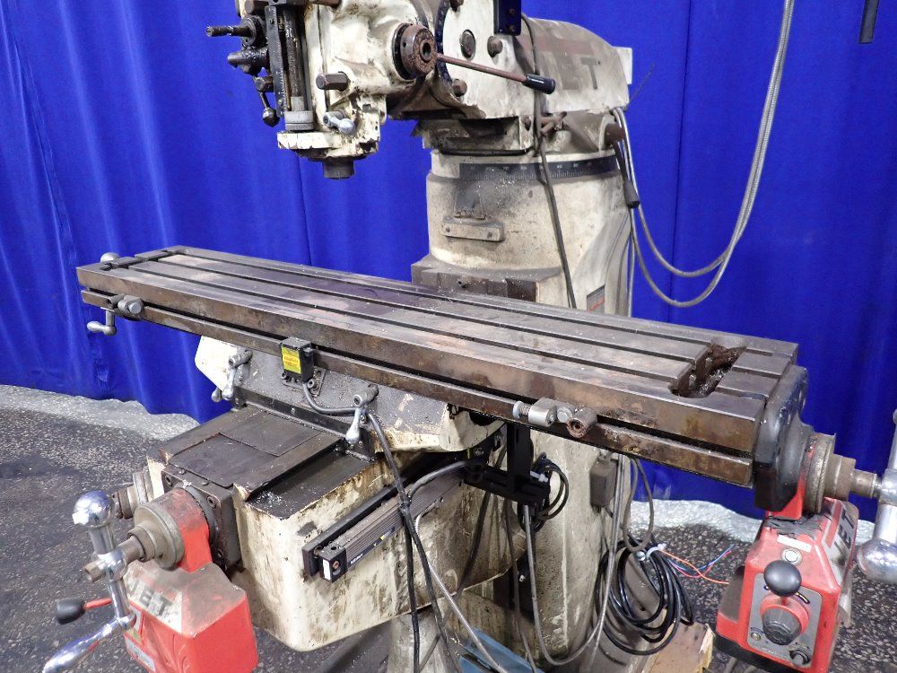 Jet 9" X 49" Vertical Mill - Jtm-4vs