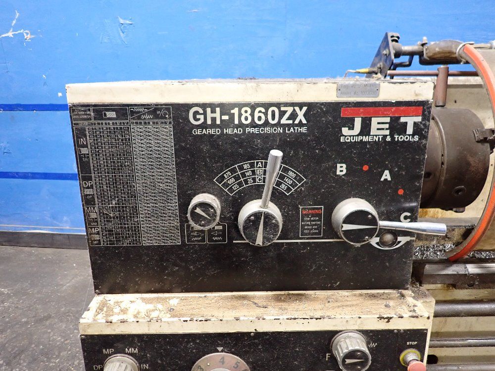 Jet 19"/23" X 60" Gap Bed Lathe - Gh-1860zx