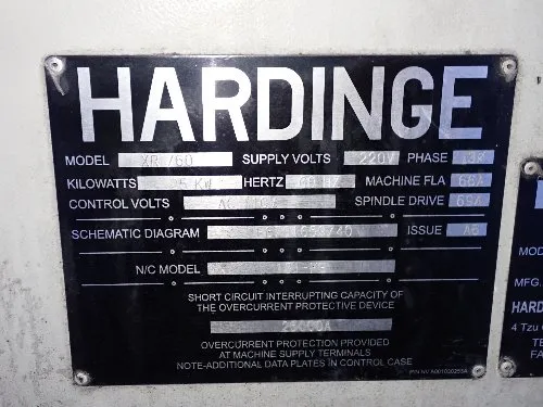 Hardinge/bridgeport 23 1/2" X 39 1/4" Cnc 5 Axis Vmc - Xr 760