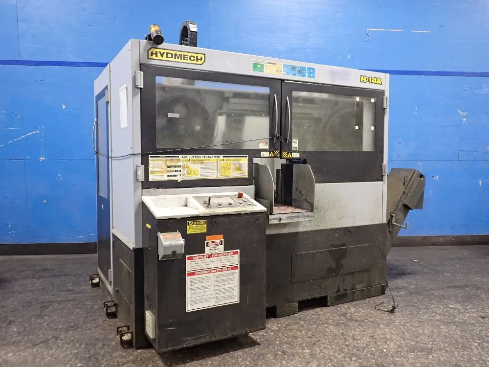 Hyd Mech 22" X 28" Horizontal Band Saw - H-14a