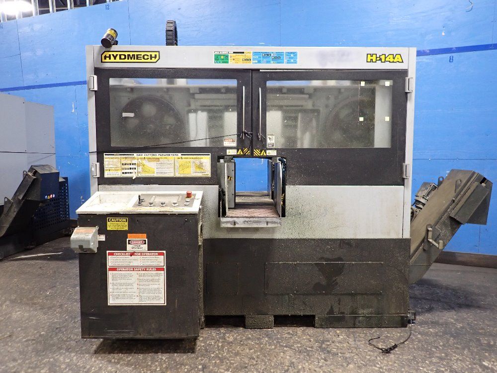 Hyd Mech 22" X 28" Horizontal Band Saw - H-14a