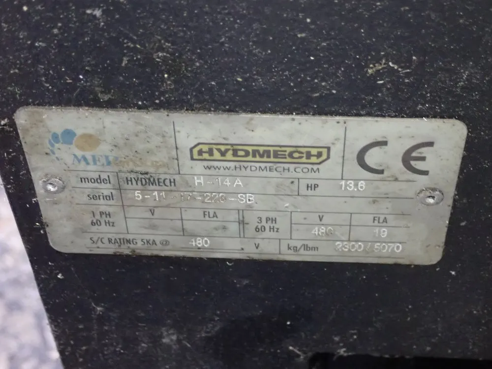 Hyd Mech 22" X 28" Horizontal Band Saw - H-14a