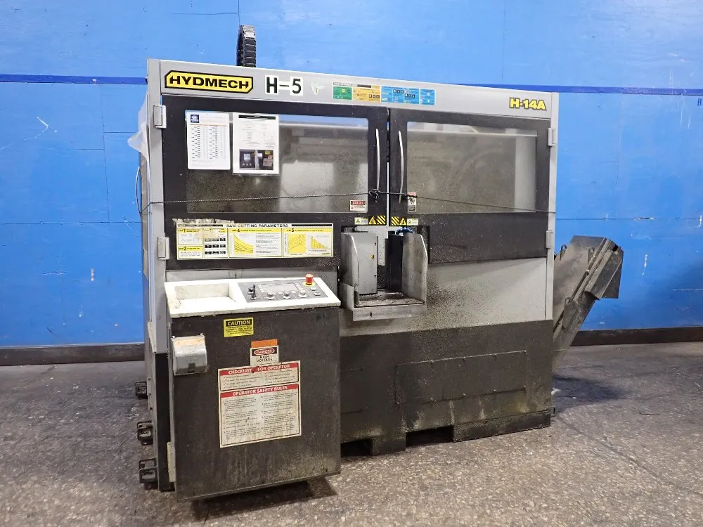 Hyd Mech 22" X 28" Horizontal Band Saw - H-14a