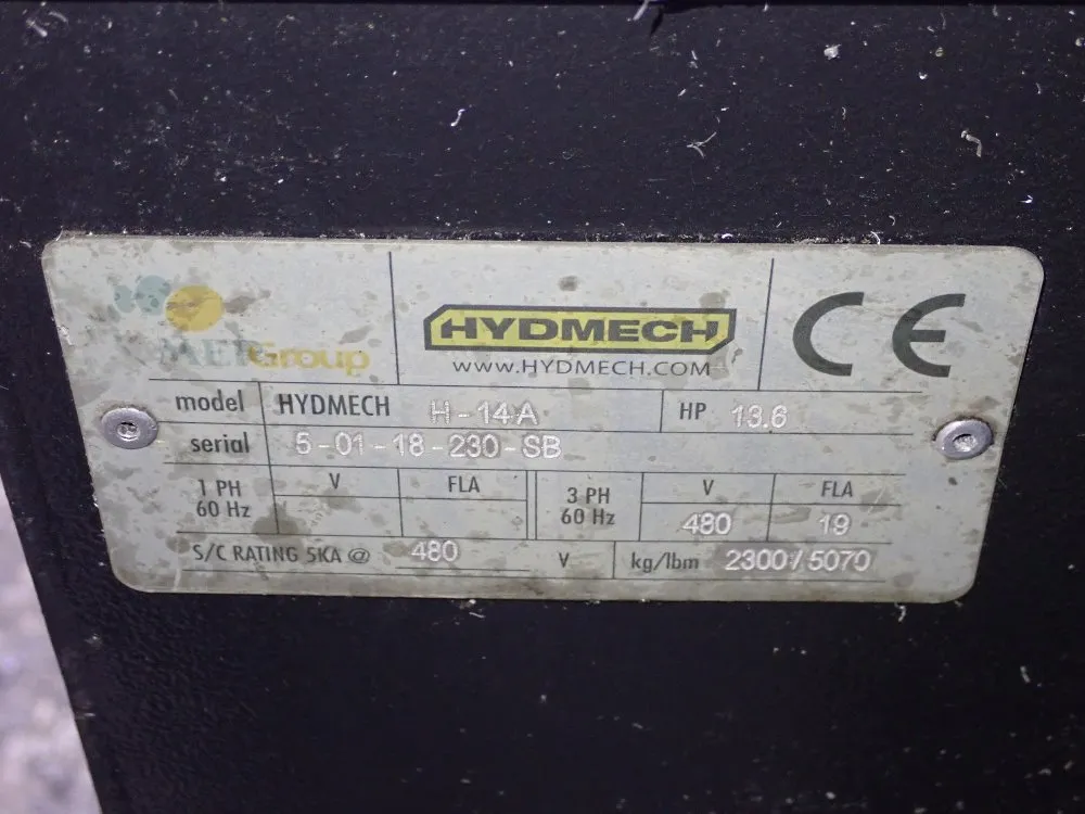 Hyd Mech 22" X 28" Horizontal Band Saw - H-14a