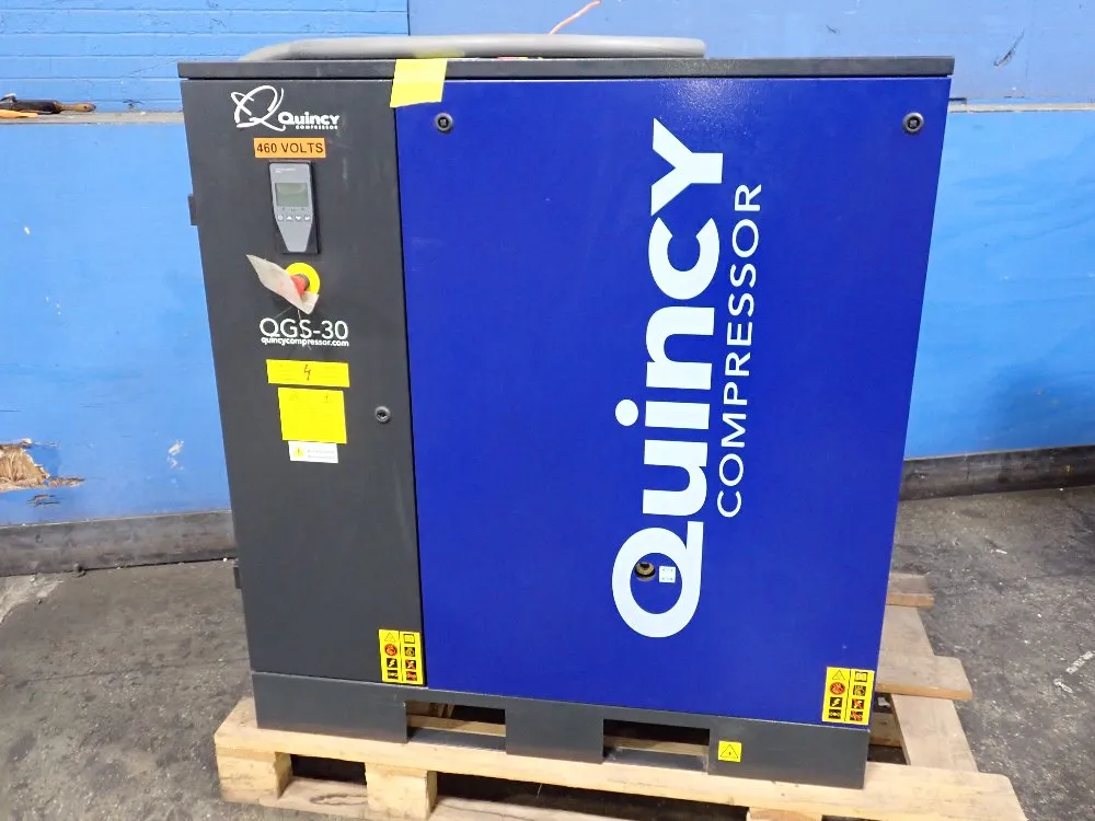 Quincy 22 Kw Air Compressor - Qgs 30
