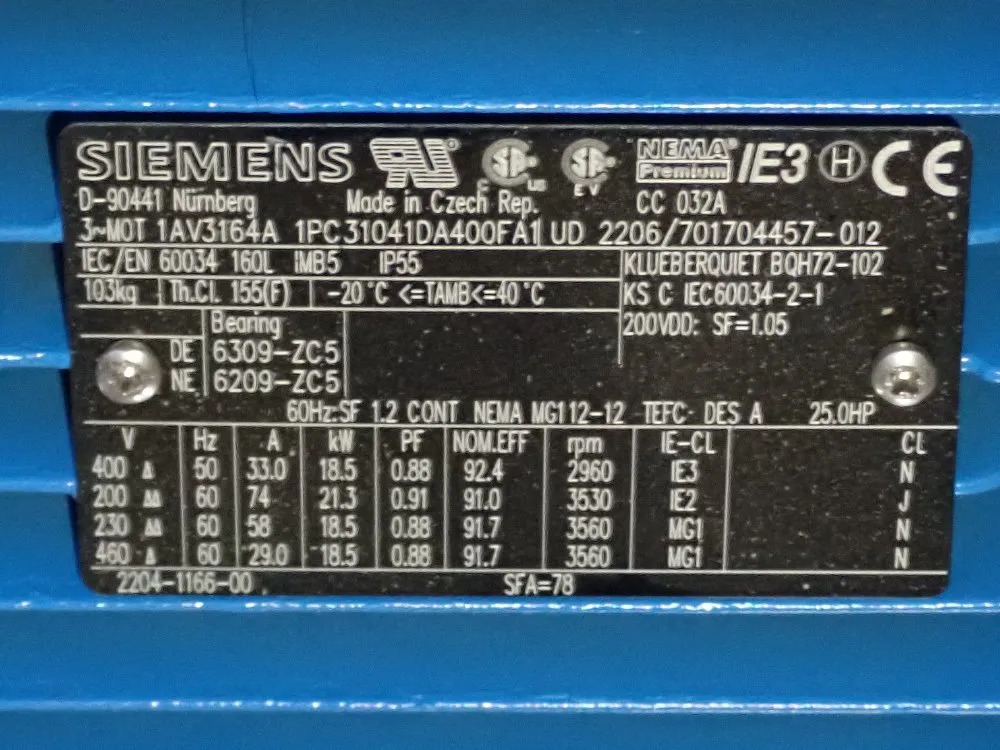 Chicago Pneumatic 18.5 Kw Air Compressor - Qrs25