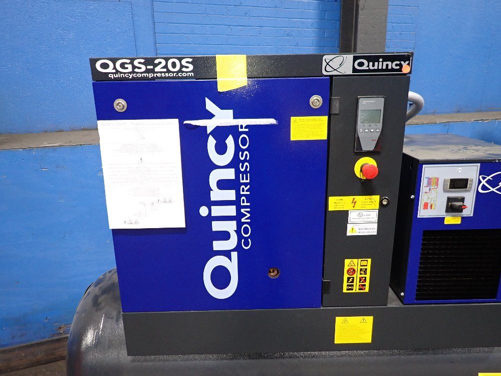 Quincy 15 Kw Air Compressor - Qgs20sd T120