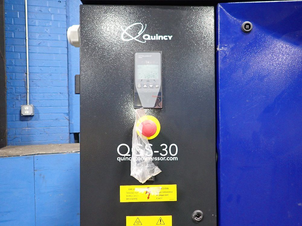 Quincy 22 Kw Air Compressor - Qgs30