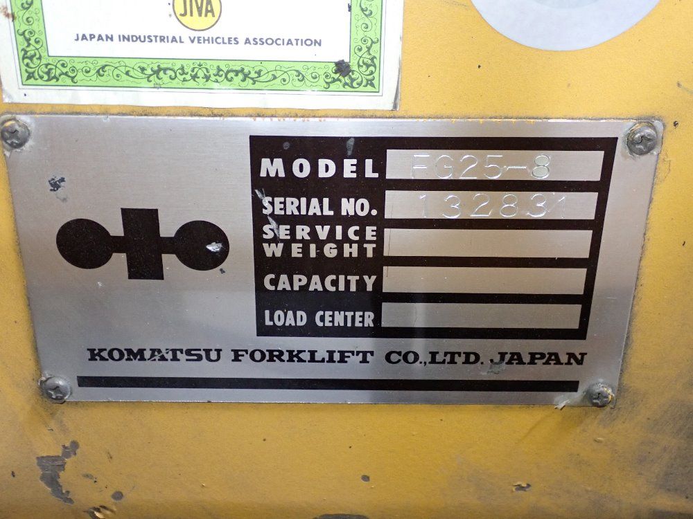 Komatsu Propane Forklift