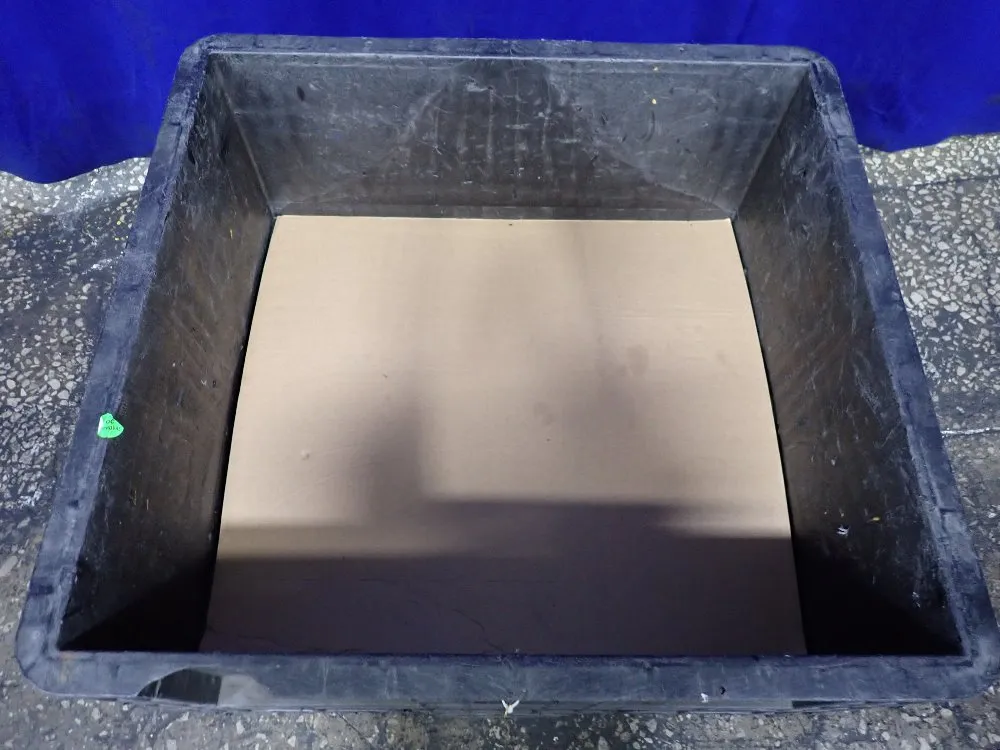 29 1/2" X 27 1/2" X 12" Stackable Plastic Basket