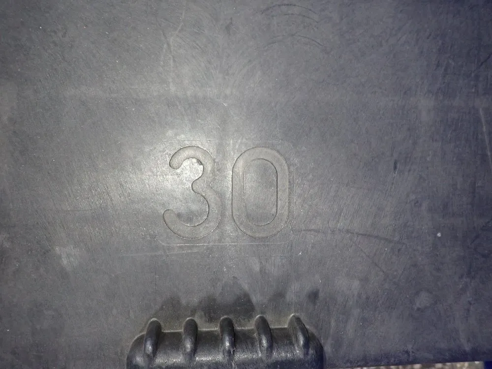 29 1/2" X 27 1/2" X 12" Stackable Plastic Basket