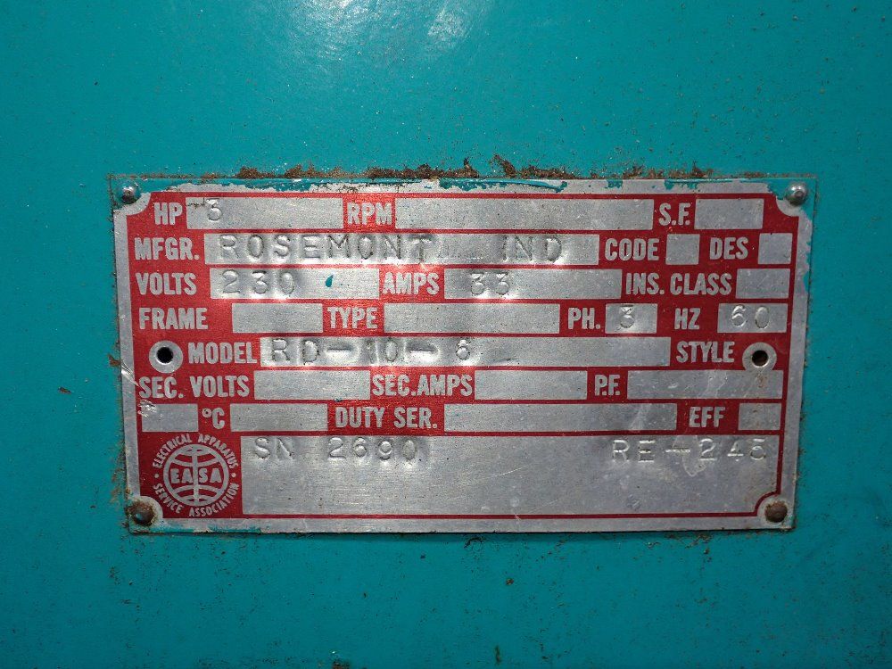 Rosemont Industries 40" Media Tumbler