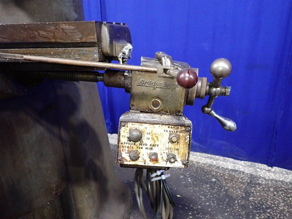 Bridgeport 9" X 42" Vertical Mill