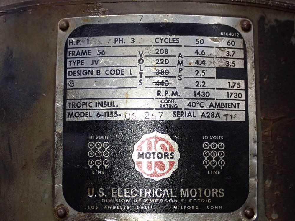 Bridgeport 9" X 42" Vertical Mill