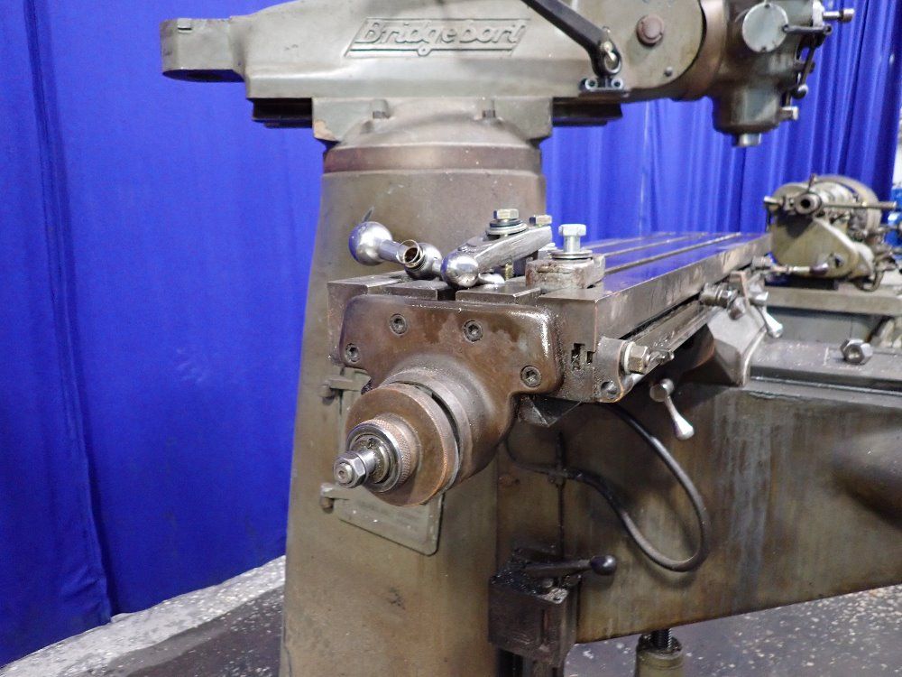 Bridgeport 9" X 42" Vertical Mill